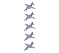5PCS MiG-23 Flogger Caccia 1/350-1/700 Modello Resina 3D | MiG-23 Flogger Caccia, URSS, Guerra Fredda, Caccia Di Prima Linea Ad Ala Variabile, Resina DIY Non Verniciato(1/700(2CM))