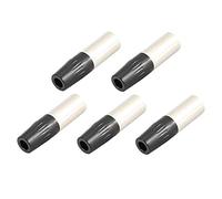 [5pcs Mini 4pin XLR Connector Set] Plug Audio MIC COMPATTO per Microfono e Mixer | Case di Nichel e Contatti d'argento per Prestazioni Stabili