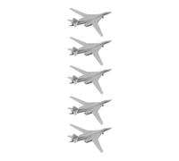 5PCS Modello resina bombardiere Tu-160 scala 1/2000-1/350