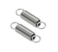 5pcs Molle estensione anello chiuso, WD 1,2mm, OD 10mm, Lunghezza 60mm