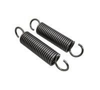 5pcs Molle estensione gancio S aperto, WD 1mm, OD 10mm, Lunghezza 200mm