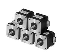 5pcs Nema 17 Motore Passo-passo 48mm 17HS8401S 1.8A Motori For Robot E Stampante 3D Macchina For Incisione CNC(Motor-Dupont)