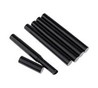 5pcs nero vuoto tubi rossetto bottiglie di balsamo labbra lucentezza