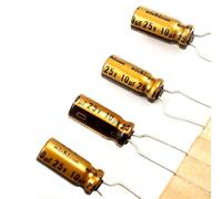 5pcs Nichicon Serie FW HiFi Audio Alluminio Condensatore elettrolitico 25V 10uF 5x11mm