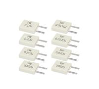 5pcs Non-inductive Ceramic Cement Resistor 5W 0.01 0.015 0.022 0.02 0.025 0.03 0.047 0.05 Ohm 0.01R 0.015R 0.022R 0.02R 0.025R NWPNLXEA(5W 0.3R 5pcs)
