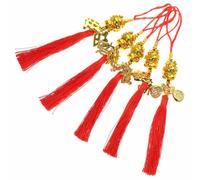 5pcs ornamenti da appendere tradizionali drago zodiacale ornamenti bonsai