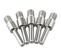 5PCS Per Trapano Elettrico Biella Adattatore 6mm Shank a M8 Filettatura per Rotary Core Drill Bit Migliorare Efficienza di Foratura e Stabilità