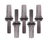5Pcs Pietra Splitting Tool Stone Splitters Metal Plug Cunei Concrete Rock Splitters Strumento mano Scalpelli di pietra Heavy Duty Rock Splitters