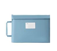 5pcs Portable Waterproof File Organizer Double Layers Large Capacity Holder Oxford Cloth Document Bag for Office Supplies Per Scrivania