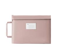 5pcs Portable Waterproof File Organizer Double Layers Large Capacity Holder Oxford Cloth Document Bag for Office Supplies Per Scrivania