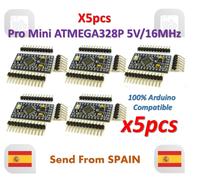 5pcs pro Mini ATMEGA328P 5V 16MHz Modulo With Bootloader Pin Header, For Arduino