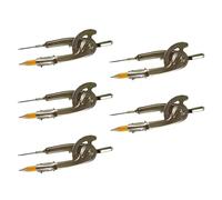 5Pcs Professionale Ferro Geometria Set Doppio Lato Scala Architetti Strumenti per Disegno e Schizzo Tecnico Geometria Bussole Strumento