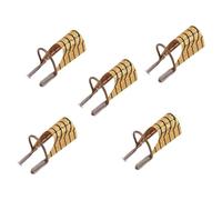5PCS Professionale Nail Gel Extension Art Foam Doppio Colore