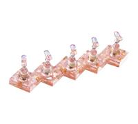 5Pcs Professionale Unghie Art Display Stand Per Uso Del Salone Pratica Base ABS E Anti Tip Design Per Salone E Uso Domestico ABS Prodotto di Bellezza Vetrina Stand