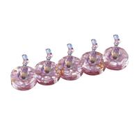5Pcs Professionale Unghie Art Display Stand Per Uso Salone Pratica Base ABS E Anti Tip Design Per Salone E Uso Domestico Professionale Display Accessori