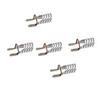 5PCS Professionale Unghie Forme di Arte Per Estensioni Gel Doppi Colori Pratico Design In Alluminio Accessori Manicure Riutilizzabili Forme Estensione Del