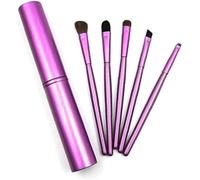 5pcs Professionale Viaggio Portatile Mini Spazzole Trucco Occhi Set Smudge Ombretto Eyeliner Sopracciglio Pennello Lip Make Up Brush KitProfessionale e Moda