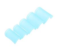 5pcs Protezione della Membrana del Flauto Langabile per Parti di Strumenti Cinesi Tradizionali, Accessori per Film ABS i Giocatori di Flauto (BLUE)