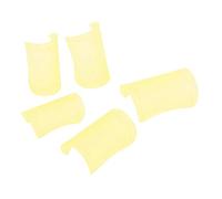 5pcs Protezione della Membrana del Flauto Langabile per Parti di Strumenti Cinesi Tradizionali, Accessori per Film ABS i Giocatori di Flauto (YELLOW)
