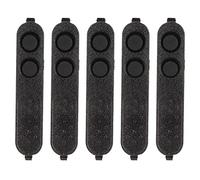 5Pcs PTT Gomma e Pulsante Lunetta per Motorola XIR P3688 DEP450 DP1400, Accessori di Ricambio per Walkie Talkie Portatili
