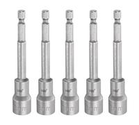 5pcs Punta per Trapano per Dado 13mm con Attacco Esagonale 1/4" Magnetico 3.94"