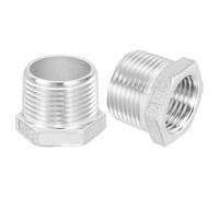 5Pcs Raccordi Riduttori 3/4" M x 1/2" F NPT Acciaio