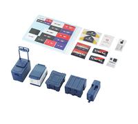 5Pcs RC 1/10 Tool Box Fit per HSP TRX4 SCX10 Rock Crawler Camion Decorazione