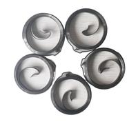 5pcs Recoil Starter Spring Compatible con motore GX390 188F Adatto al motore del generatore di gas Parti