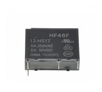 5PCS Relè HF46F-5 12 24-HS1T 4PIN 5A/250VAC 5A/30VDC 5VDC 12VDC 24VDC(HF46F-24-HS1T 24VDC)