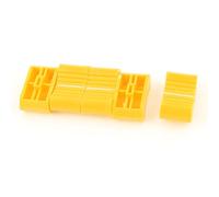 5pcs resistori variabili digitali mixer video fader effetti interruttore a scorrimento tappo giallo 5 potenziometri x 2mm Accessori specializzati