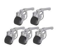 5Pcs Riproduzione Gear Pressione Puleggia Pinch Rulli Per TN-21 Cassette Machine Tape Recorder Ricambio Cartuccia Audioed Radio Roller