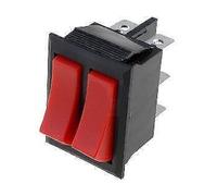 5pcs Rocker Interruttore On-On 32x22x26.6mm,10A/250Vac,6pins. Doppio Spst ,