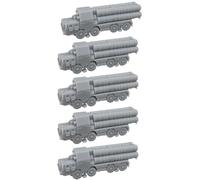 5PCS S-300P SA-10 Grumble Sistema SAM 1/350-1/700 Modello Resina 3D | S-300P SA-10 Grumble Sistema SAM, URSS Guerra Fredda, Difesa Aerea Lungo Raggio, Resina DIY Non Verniciato(1/350(3.65CM))