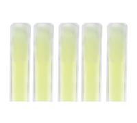 5pcs Schine Saxophone Forks Forza 2.5 Resina di Ricambio di Canne da Sax Professionale per gli Educatori per Gli Educatori Degli Strumenti a Legna (Gialllo)