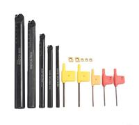 5pcs SCLCR09 Strumento di tornitura Baring Bar Holder con carburo per inserti CCMT per ispezione manuale e taglio ad alte prestazioni