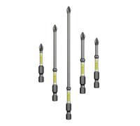 5Pcs Screwdriver Bit Set - D2 Alloy Steel Magnetic Drill Bits