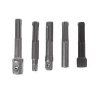 5Pcs Sds Plus 1/4 Presa Esagonale passeggeri Hammer Trapano Punta Chuck Adaptor