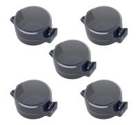 5pcs/set Adesive Deadolts Covers Protettore Sicurezza Per Bambini La Porta Vetro Clear Design Easy Installazione Sticky Protector Porta Vetro