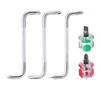 5pcs Set Cacciavite Offset Testa Phillips e A Scanalatura Z Angolo Retto