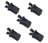 5pcs/Set Cestino per Spazzatura in Plastica Blocco Auto-Blocco di Sostituzione di Sostituzione Cattura Compatibile Clip di Riparazione del Bidone del Lento per Casa