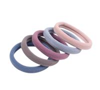 5Pcs Set di Gommini Code Cavallo Colorati, Alta Elasticità, Stylish - Ideali per Sport, Lavoro e Viaggio