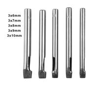 5pcs / Set « Top » Cava Stampaggio Utensili a Mano 3mm Cintura Cinturino