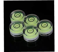 5Pcs Small Level, 1.2Cm Mini Circular Bubble Level, Multipurpose Level Measuring Tool For Picture Hanging, Tripod, Cameras, Turntable, Drills Nice processing
