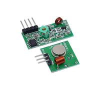 5pcs Smart Electronics RF Trasmettitore e ricevitore Modulo Kit di collegamento,433Mhz