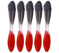 5pcs Soft Bait Swimbait Pesca Tentazione Esche Artificiali Wobblers Esca Da Pesca Bait Scatola di Pesca Accessori