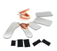 5Pcs Specchi per fotografia dentale Specchio dentale Denti Bocca Riflettore per dentista clinico