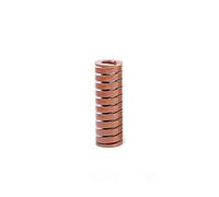 5PCS Spiral Stamping Spring Coil Compression Release Pressure Mould Supporto in acciaio for molle verde marrone(20 x 10 x 80mm,Brown)