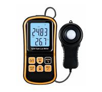 5PCS Split Lux Meter Luxmetro Digitale Professionale Misuratore Di Luce LCD Luxometro Portatile Fotometro For L'illuminazione Dello Strumento,Schermo HD