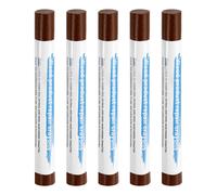 5pcs Sticks di Cera per Riparare Graffi e Buchi nel Legno, Castagna