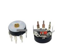 5PCS Straight Angle Radio Potentiometer RV12MM B50K B503 Power Amplifier Volume With Switch 12mm